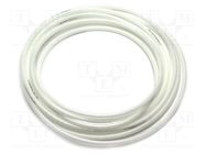 Pneumatic tubing; max.15bar; L: 100m; r bending min: 13mm; white SMC