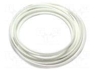 Pneumatic tubing; max.8bar; L: 20m; r bending min: 10mm; white SMC