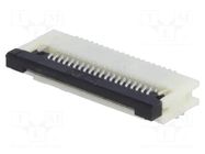 Connector: FFC/FPC; SMT; PIN: 20; 0.5mm; horizontal Riverdi