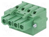 Pluggable terminal block; 5.08mm; ways: 4; straight; plug; female DEGSON ELECTRONICS