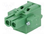 Pluggable terminal block; 5.08mm; ways: 2; straight; plug; female DEGSON ELECTRONICS