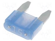 Fuse: fuse; 15A; 32VDC; automotive; 10.9mm; Mini; MINI LITTELFUSE