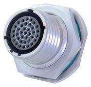 CIRCULAR CONNECTOR, RCPT, 21-16, JAM NUT