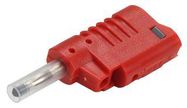 4MM BANANA PLUG, RETRACTILE, 36A, RED