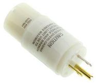 CONNECTOR, POWER ENTRY, PLUG-RCPT, 20A