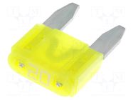 Fuse: fuse; 20A; 32VDC; automotive; 10.9mm; Mini; MINI LITTELFUSE