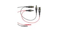 PVLEAD3, MC4 Solar Clamp Meter Test Lead Set, MC4 / Banana Plug, 4 mm, 910mm, Black, Red, Fluke