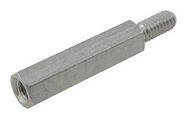 SPACER/STANDOFF, HEX, AL, 6.4MM X 25.4MM