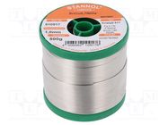 Tin; lead free; Sn99,3Cu0,7+NiGe; 1mm; 0.5kg; reel; 227°C STANNOL