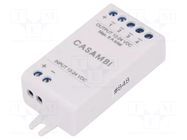 Dimmer; 12÷24VDC; IP20; -20÷45°C; Interface: Bluetooth; 6A Casambi Technologies