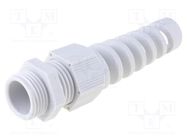 Cable gland; with strain relief; PG9; 1.5; IP68; polyamide; grey HELUKABEL