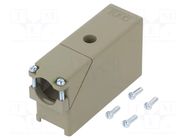 Enclosure for connectors: EDAC; PIN: 56; zinc alloy; 516 EDAC