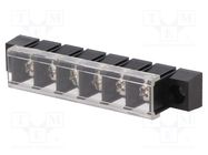 PCB terminal block; straight; 10mm; ways: 6; THT,screw terminal 