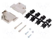 Enclosure for connectors: D-Sub; D-Sub 25pin,D-Sub HD 44pin ENCITECH