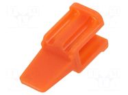 Secondary lock; female; PIN: 4; ATM AMPHENOL