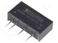 Converter: DC/DC; 1W; Uin: 22.8÷25.2VDC; Uout: 12VDC; Iout: 83mA AIMTEC