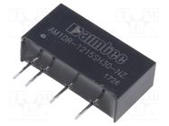 Converter: DC/DC; 1W; Uin: 11.4÷12.6V; Uout: 15VDC; Iout: 67mA; SIP7 AIMTEC