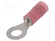 Tip: ring; M4; 0.5÷1mm2; insulated; tinned; copper; -55÷105°C; bulk 