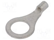 Tip: ring; M8; 1÷2.5mm2; non-insulated; tinned; copper; bulk 