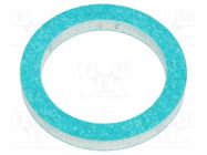 Gasket; composite; Thk: 2mm; Øint: 12mm; Øout: 16mm; M12; -40÷300°C HUMMEL