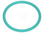 O-ring gasket; FPM; Thk: 2mm; Øint: 26mm; PG21; green; -40÷200°C HUMMEL