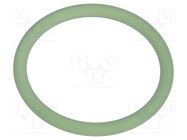 O-ring gasket; FPM; Thk: 1.8mm; Øint: 17mm; M20; green; -40÷200°C HUMMEL