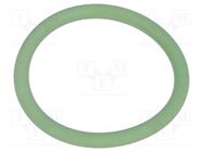 O-ring gasket; FPM; Thk: 1.8mm; Øint: 17mm; PG13,5; green; -40÷200°C 