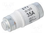 Fuse: fuse; gG,gL; 35A; 400VAC; 250V; industrial; D02 WEBER