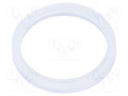 Gasket; polyetylene; Thk: 2mm; Øint: 16mm; Øout: 20mm; M16; -30÷70°C HUMMEL