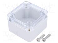 Enclosure: multipurpose; X: 50mm; Y: 52mm; Z: 35mm; polycarbonate GAINTA