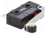 Microswitch SNAP ACTION; 3A/125VAC; 3A/30VDC; SPDT; ON-(ON); D2SW OMRON Electronic Components