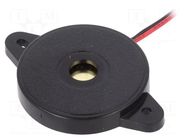 Sound transducer: piezo signaller; 2.8kHz; 30mm 