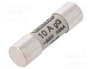 Fuse: fuse; gG; 10A; 500VAC; ceramic,cylindrical,industrial SIBA