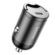 Baseus Tiny Star PPS mini smart car charger USB Type C 30W Quick Charge 3.0 PD 3.0 gray (VCHX-B0G), Baseus