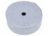 Grommet; with bulkhead; Ømount.hole: 13mm; EPDM; grey; Size: M12 SCHNEIDER ELECTRIC