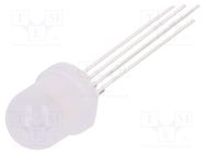 Programmable LED; 8mm; RGB; 1.8÷2.2/2.8÷3.1/2.9÷3.2V; -25÷80°C WORLDSEMI