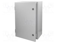 Enclosure: multipurpose; X: 400mm; Y: 600mm; Z: 250mm; SR2; steel ABB