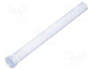 Fiber for LED; round; Ø5mm; Front: flat; straight MENTOR