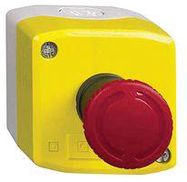 EMERGENCY STOP SWITCH, DPST-NC, 120VAC