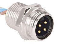 SENSOR CONNECTOR, RECEPTACLE, 4 POSITION, M8/M12