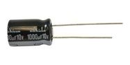 ALUMINUM ELECTROLYTIC CAPACITOR, 1000UF, 10V, 20%, RADIAL