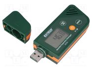 Data logger; temperature,humidity; ±0.5°C; ±3%; Temp: -30÷70°C EXTECH