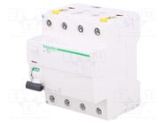 RCD breaker; Inom: 63A; Ires: 300mA; Poles: 4; 400VAC; IP20; 1÷25mm2 SCHNEIDER ELECTRIC