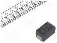 Capacitor: tantalum-polymer; low ESR; 33uF; 35VDC; X; 2917; SMD KEMET