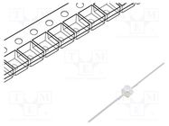 LED; SMD; Gull wing; yellow green; 500÷750mcd; 2.15x2.4x2.7mm; 10° 