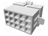 Connector: wire-wire/PCB; socket,plug; Standard .093"; PIN: 15 