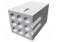 Connector: wire-wire; plug; male/female; PIN: 9; Standard .062" MOLEX