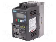 Inverter; Max motor power: 0.55kW; Usup: 200÷240VAC; 0÷599Hz; IN: 6 SIEMENS