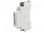 Module: voltage indicator; 230VAC; IP20; for DIN rail mounting 