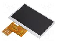 Display: TFT; 4.3"; 480x272; Illumin: LED; Dim: 105.5x67.2x2.95mm RAYSTAR OPTRONICS